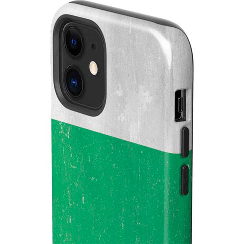 Bulgarian Flag Distressed iPhone 12 Impact Case